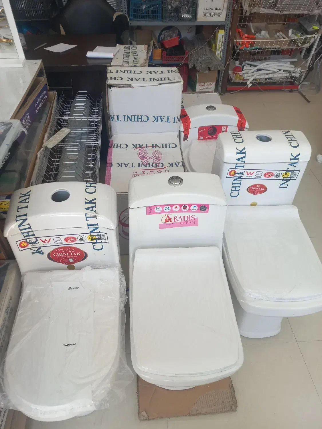 سرویس فرنگی به قیمت کارخانه|لوازم سرویس بهداشتی|هشتگرد, شهرک گلها|دیوار