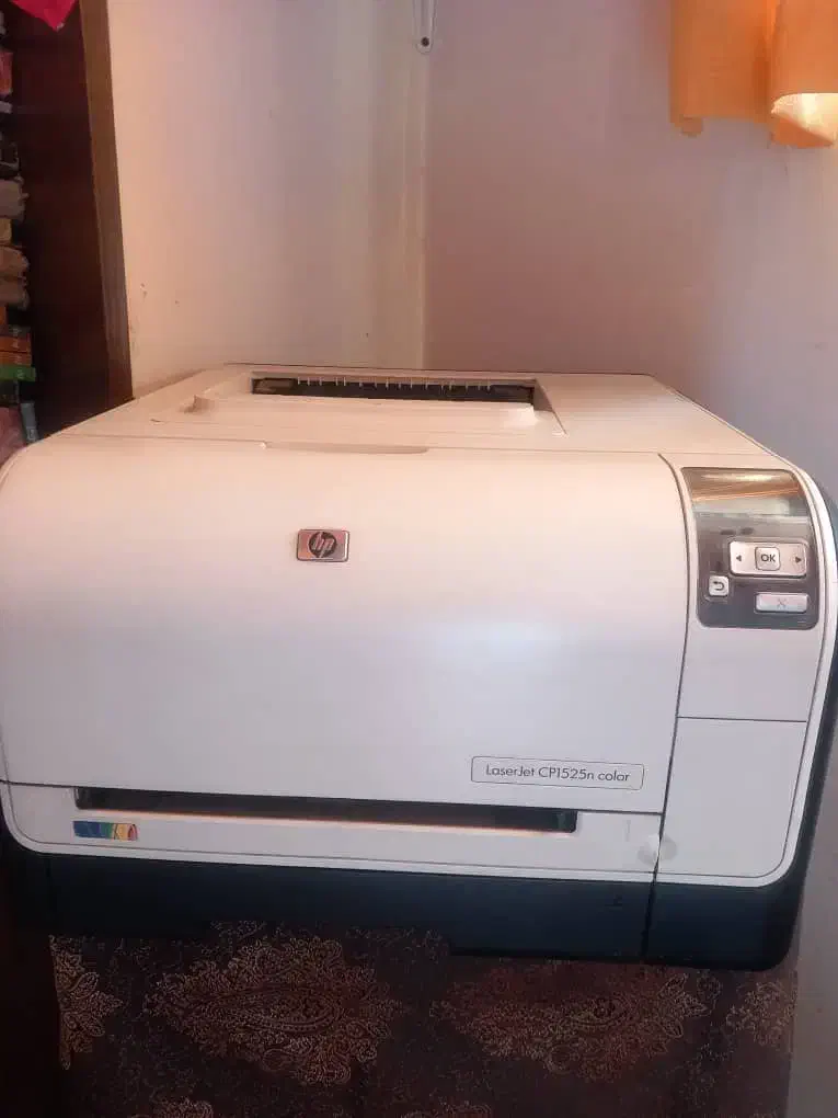 پرینتر hp لیزر جت cp1525n رنگی درحد نو|پرینتر، اسکنر، کپی، فکس|پردیس, فاز ۹|دیوار