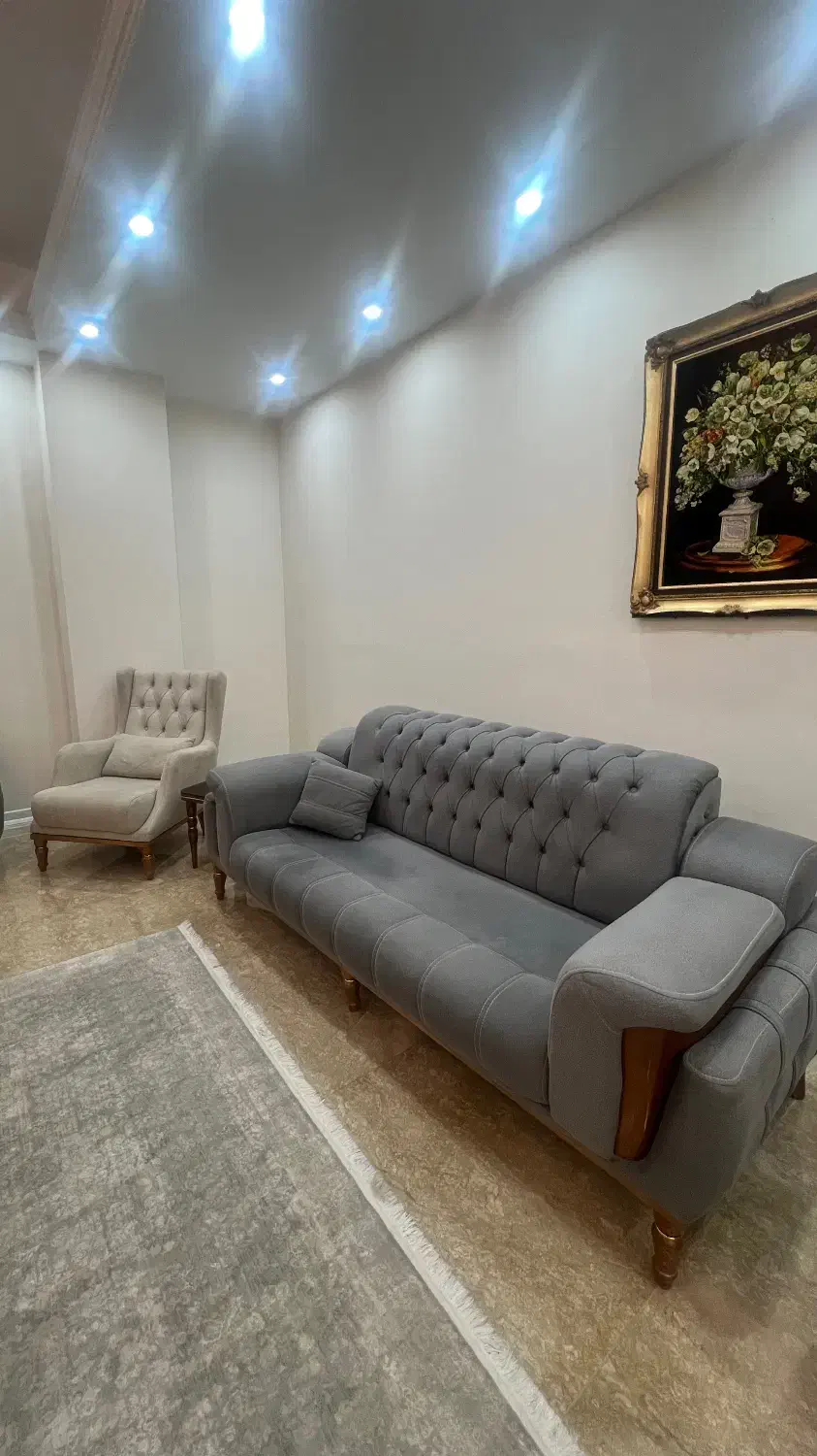 مبل  هفت نفره با میز ناهار خوری کاملا نو|مبلمان خانگی و میز عسلی|تهران, فدک|دیوار