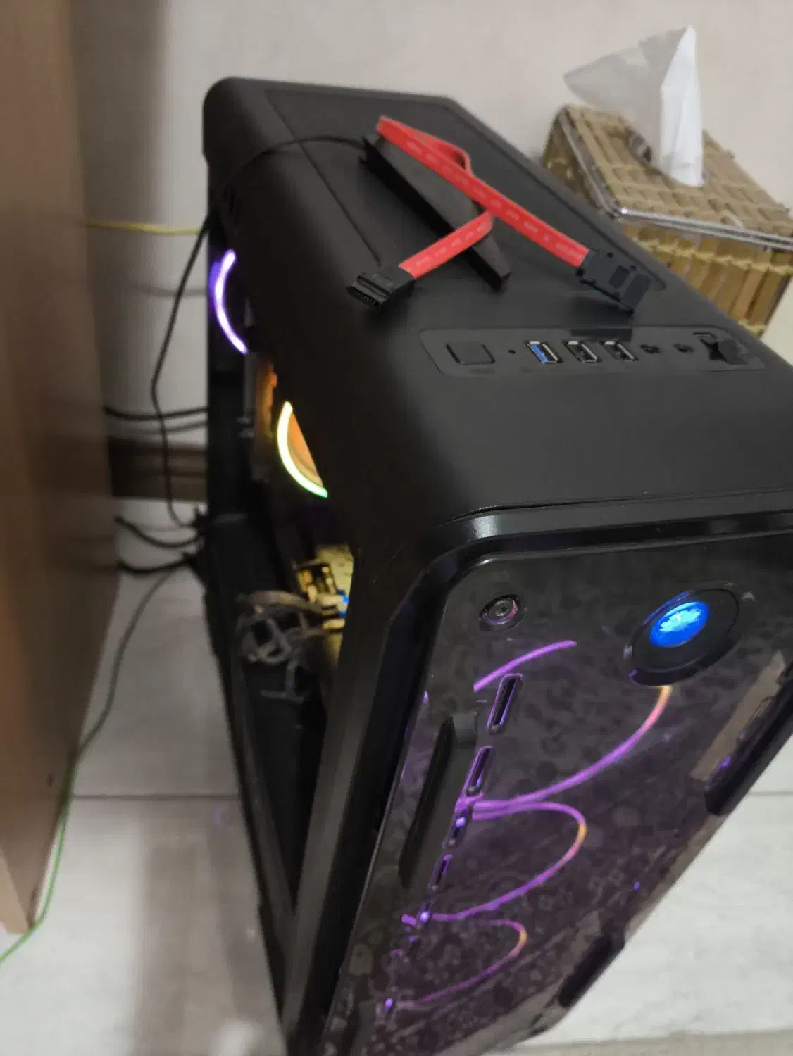 کیس گیمینگ نسل ۱۱ با RX 5700xt|رایانه رومیزی|همدان, |دیوار