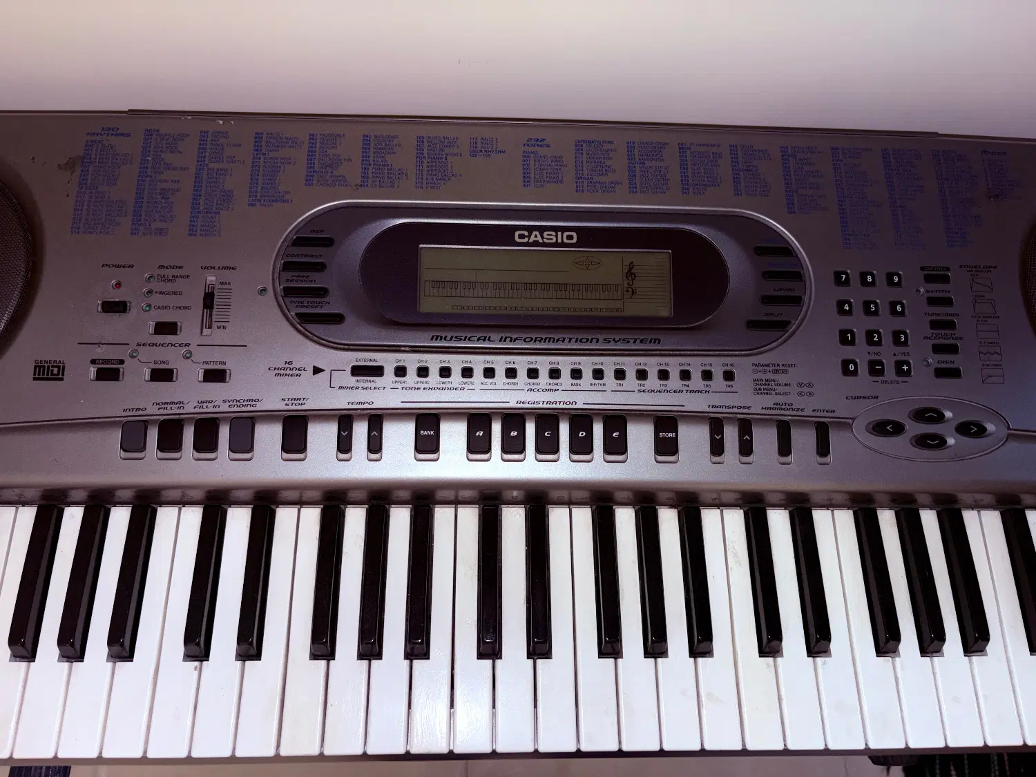 کیبورد casio wk-1800|پیانو، کیبورد، آکاردئون|تهران, المهدی|دیوار