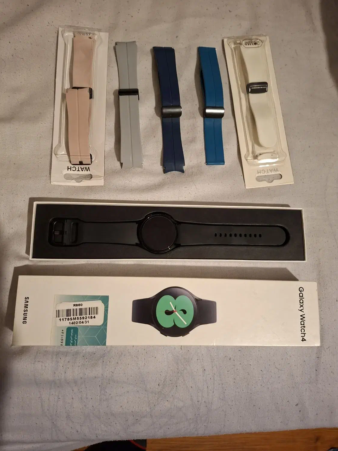 گلکسی واچ ۴ سامسونگ در حد نو ساعت هوشمند|لوازم جانبی موبایل و تبلت|تهران, پاسداران|دیوار