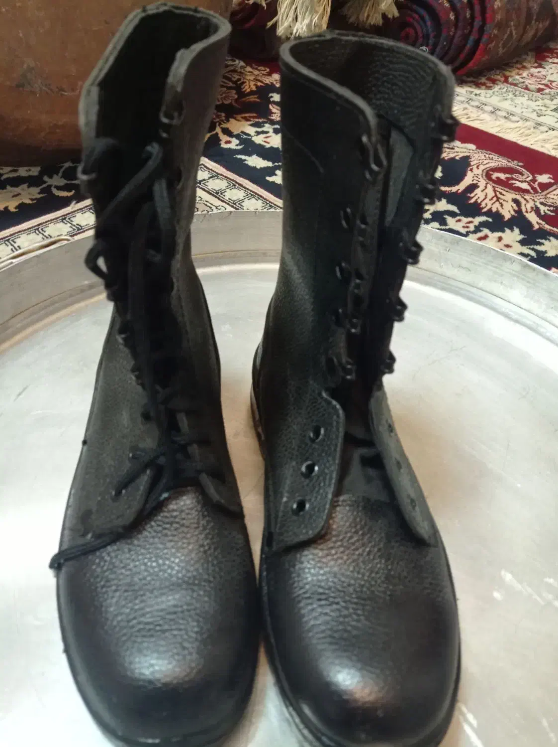 پوتین تمام چرم نو|کیف، کفش، کمربند|بروجن, |دیوار