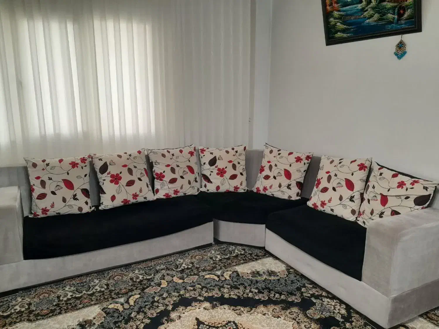 مبل یازده نفره|مبلمان خانگی و میز عسلی|ساوه, |دیوار