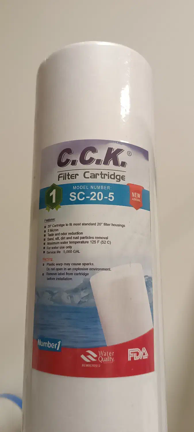 فیلتر الیافی و کربن فعال 20 اینچ|آبسردکن و تصفیه آب|محمدشهر, محمدشهر|دیوار