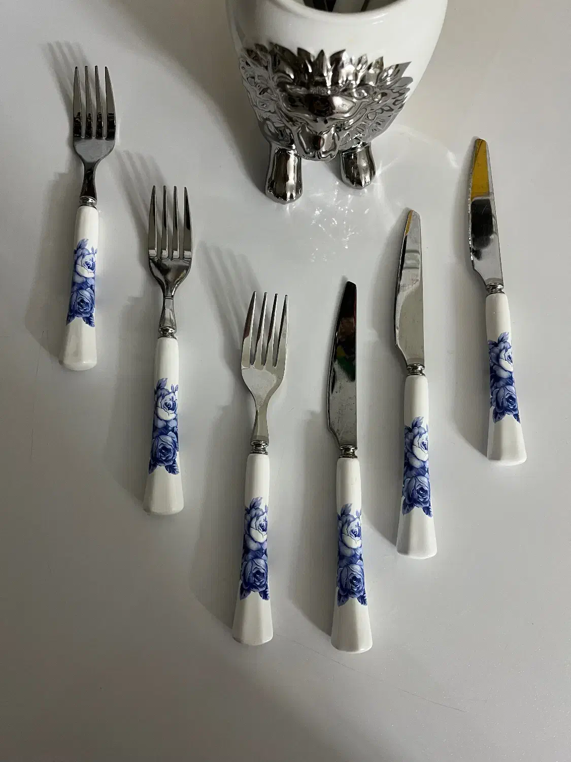 کارد و چنگال میوه خوری|ظروف سرو و پذیرایی|وحیدیه, |دیوار