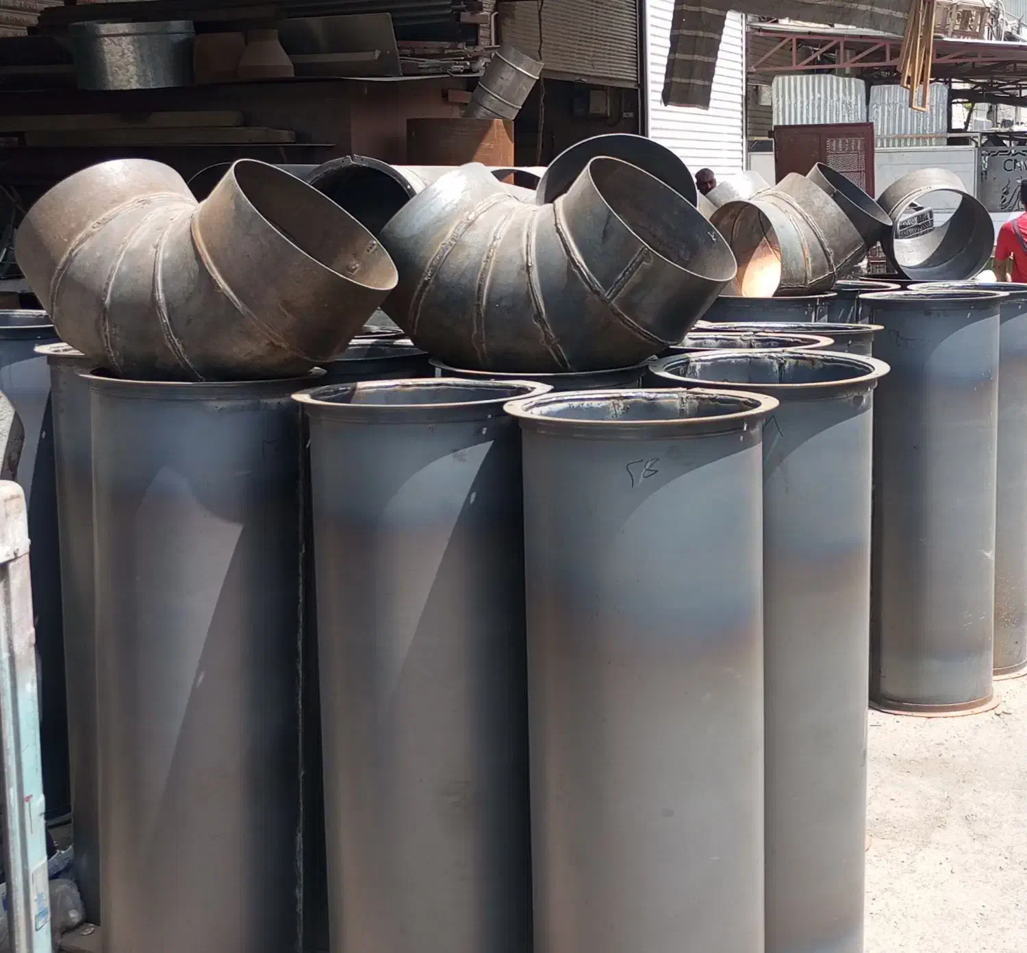 کانال هوا پروژهای ساختمانی صنعتی دود کش اسپیرال|خدمات پیشه و مهارت|تهران, دکتر هوشیار|دیوار