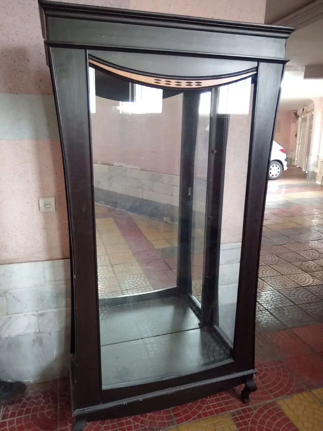 بوفه تمام چوب و آینه|بوفه، ویترین، کنسول|سبزوار, پاسداران|دیوار