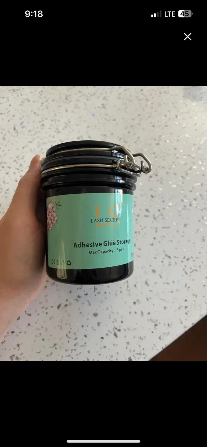 قوطی نگهدارنده چسب اکستنشن|آرایشی، بهداشتی، درمانی|زنجان, |دیوار