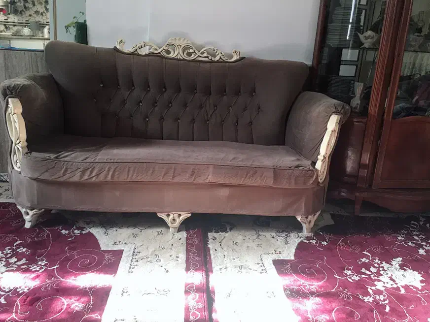 فروش فوری مبل۸نفره|مبلمان خانگی و میز عسلی|خواف, |دیوار