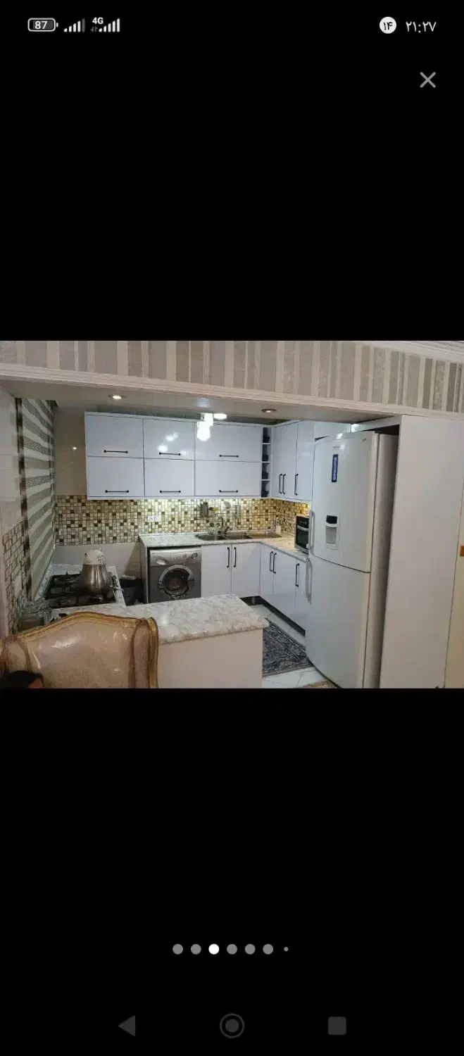 یک دستگاه واحد آپارتمان دو خوابه ۷۵ متری