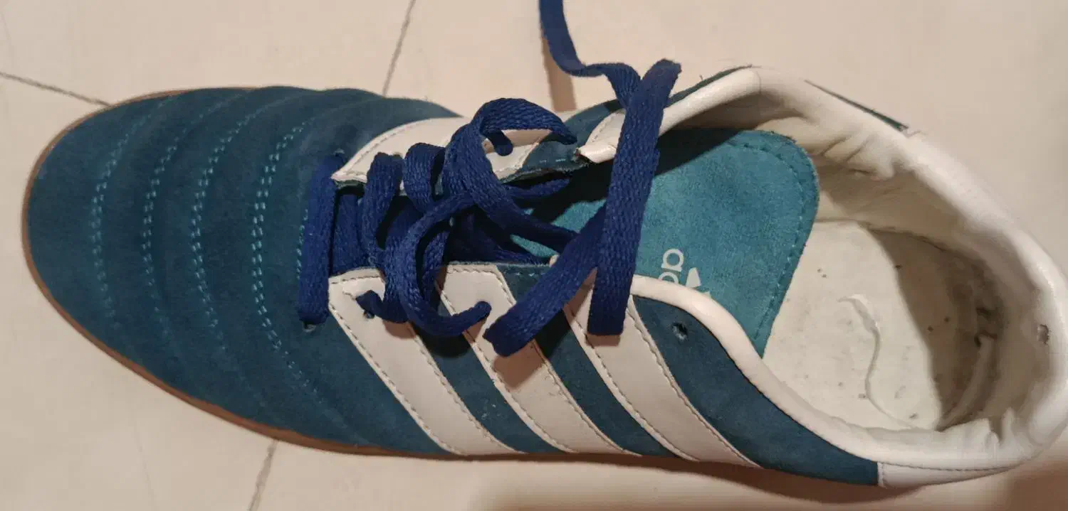 کفش فوتسال آدیداس اسپیزال رویه جیر مخمل|کیف، کفش، کمربند|اراک, |دیوار