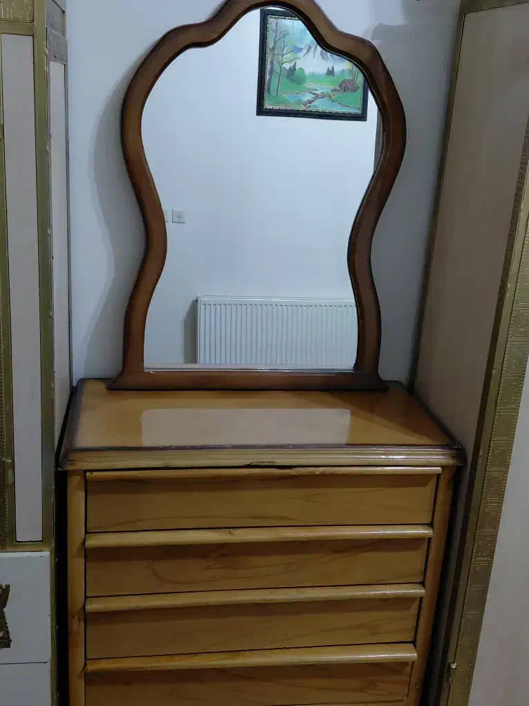 میز آرایش و آینه|آینه|لنجان, |دیوار