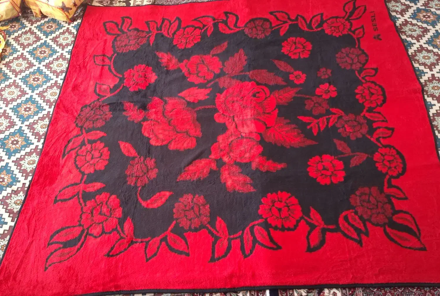 پتو دو نفره ترک نو بدون کاور|رختخواب، بالش، پتو|زنجان, |دیوار