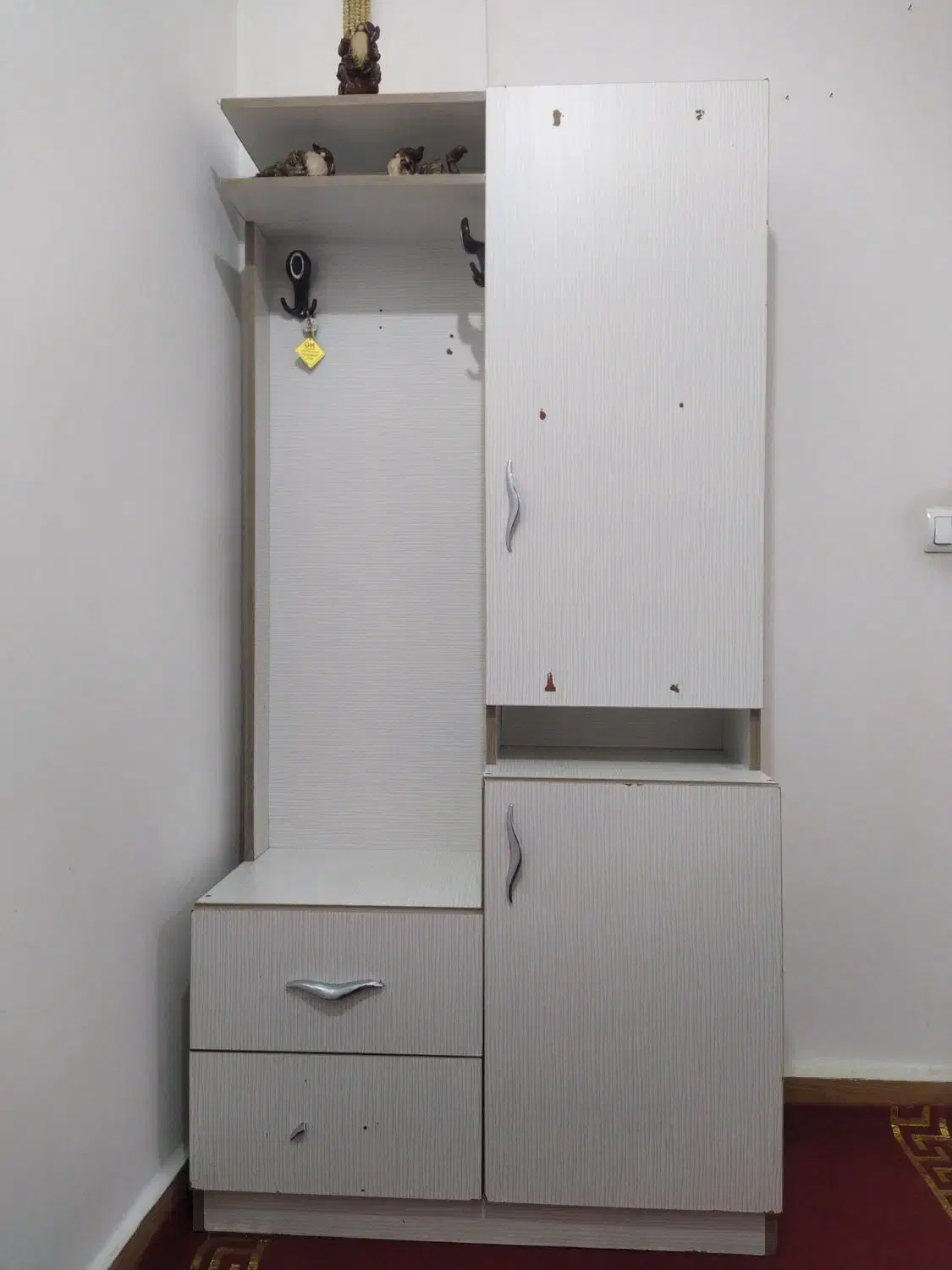 جاکفشی وکمدلباس همراه با دوتا کشو|جاکفشی، کمد، دراور|شهریار, شهرک امیریه|دیوار