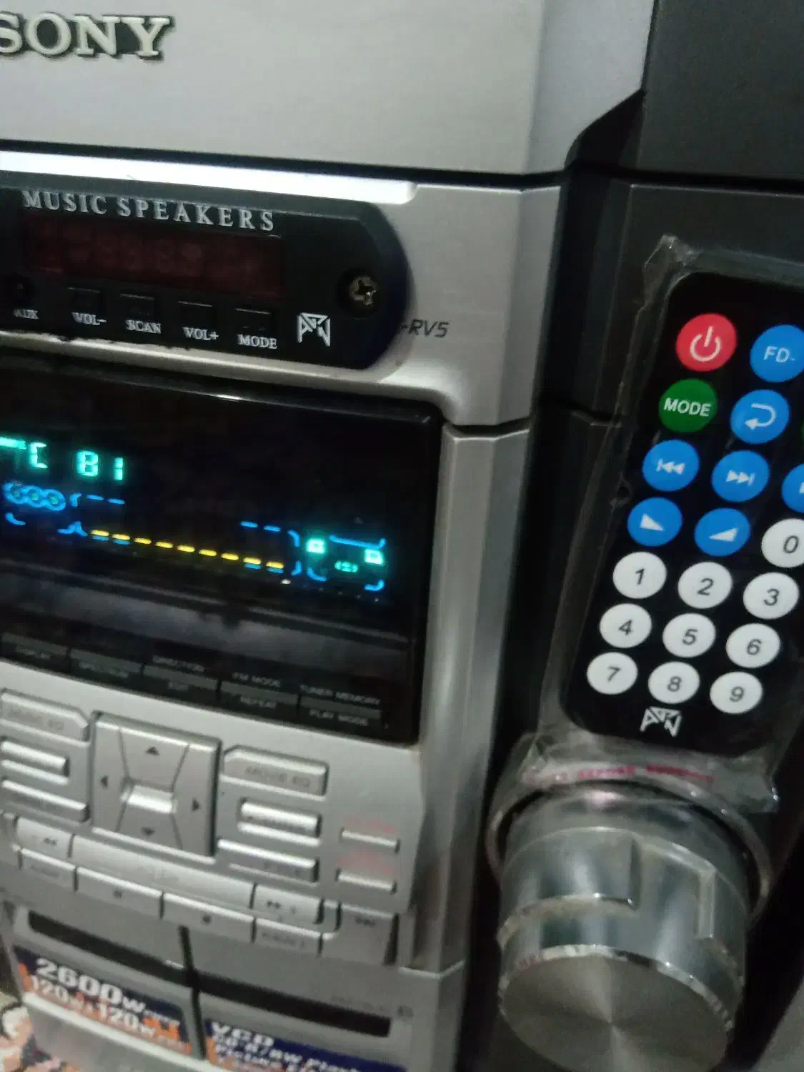 ضبط وباند سونی 2600فلش بلوتوث خور|سیستم صوتی خانگی|بهارستان, |دیوار