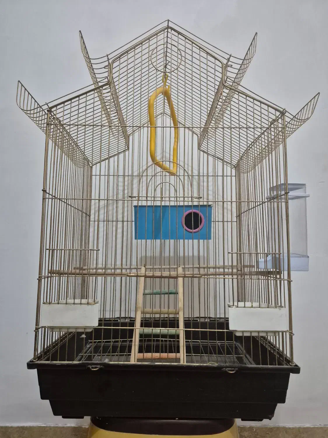 قفس پرنده همراه با وسایل جانبی|لوازم جانبی حیوانات|مشگین شهر, |دیوار