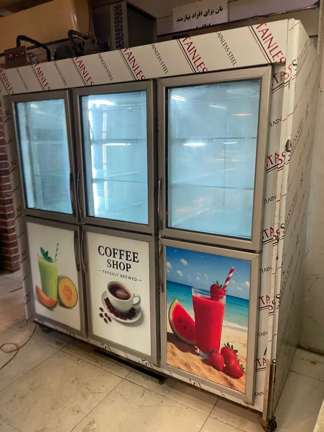 یخچال ۶در|یخچال و فریزر|رشت, نظری|دیوار