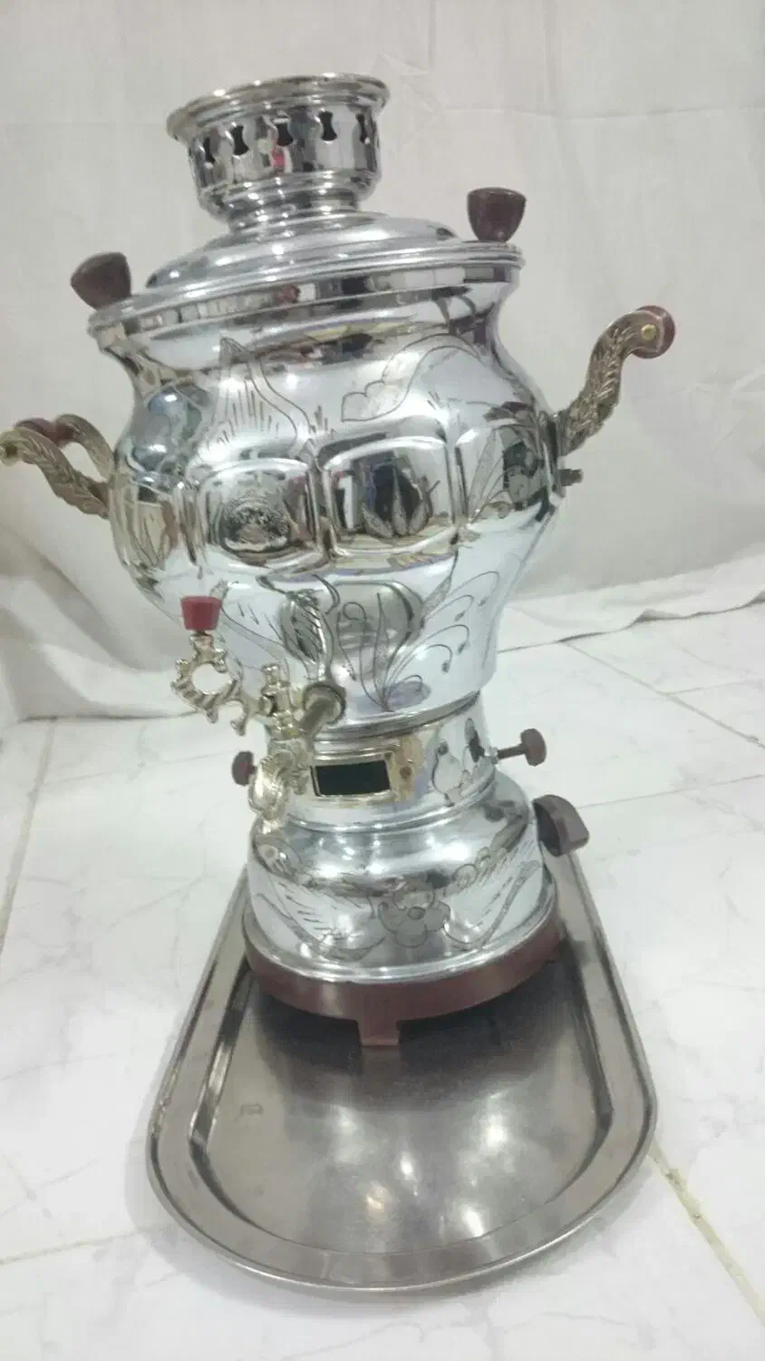 سماور5لیتری|سماور، چای‌ساز، قهوه‌ساز|کرج, حسین‌آباد|دیوار