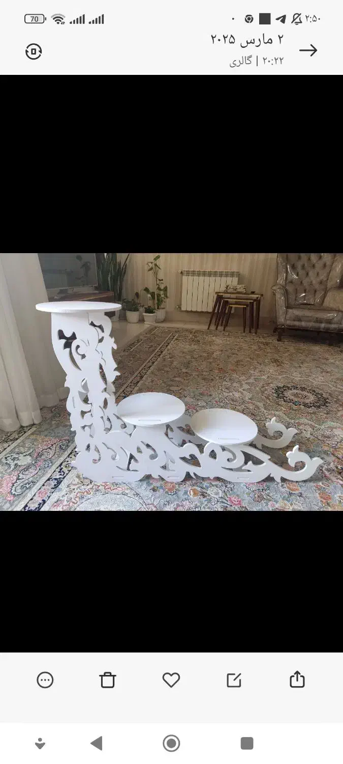 میز خاطره  شلف تزیینی|مبلمان خانگی و میز عسلی|بروجرد, |دیوار
