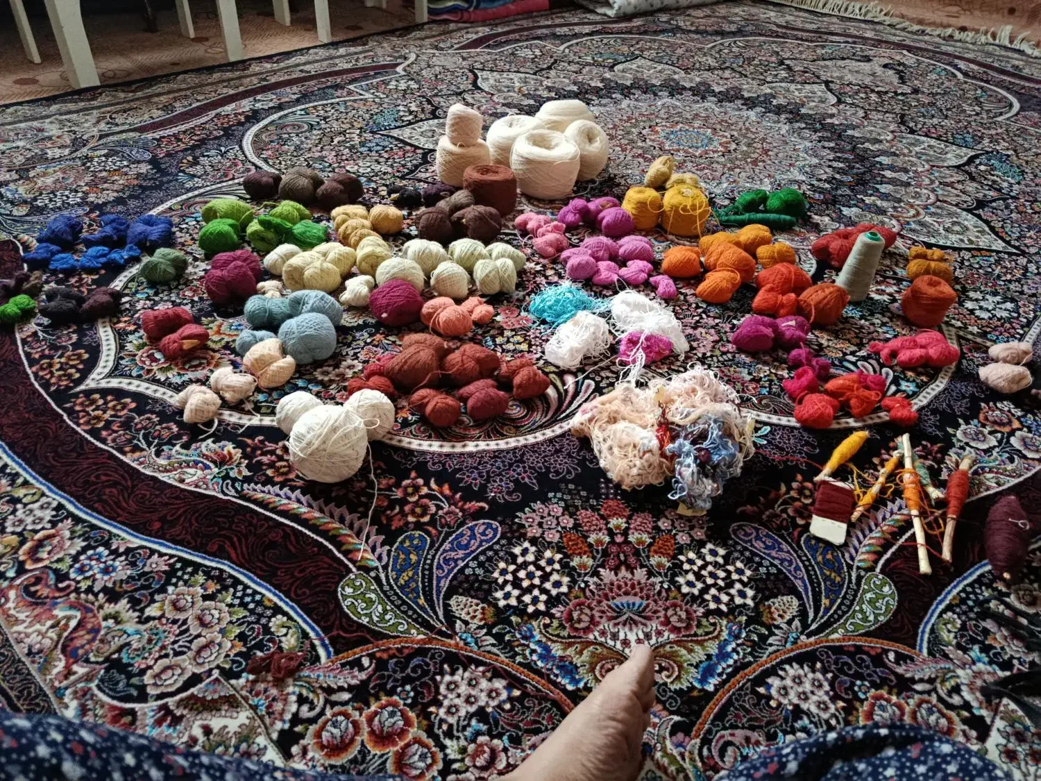 خامه تابلو فرش|لوازم خیاطی و بافتنی|پاکدشت, پاکدشت (مامازند)|دیوار