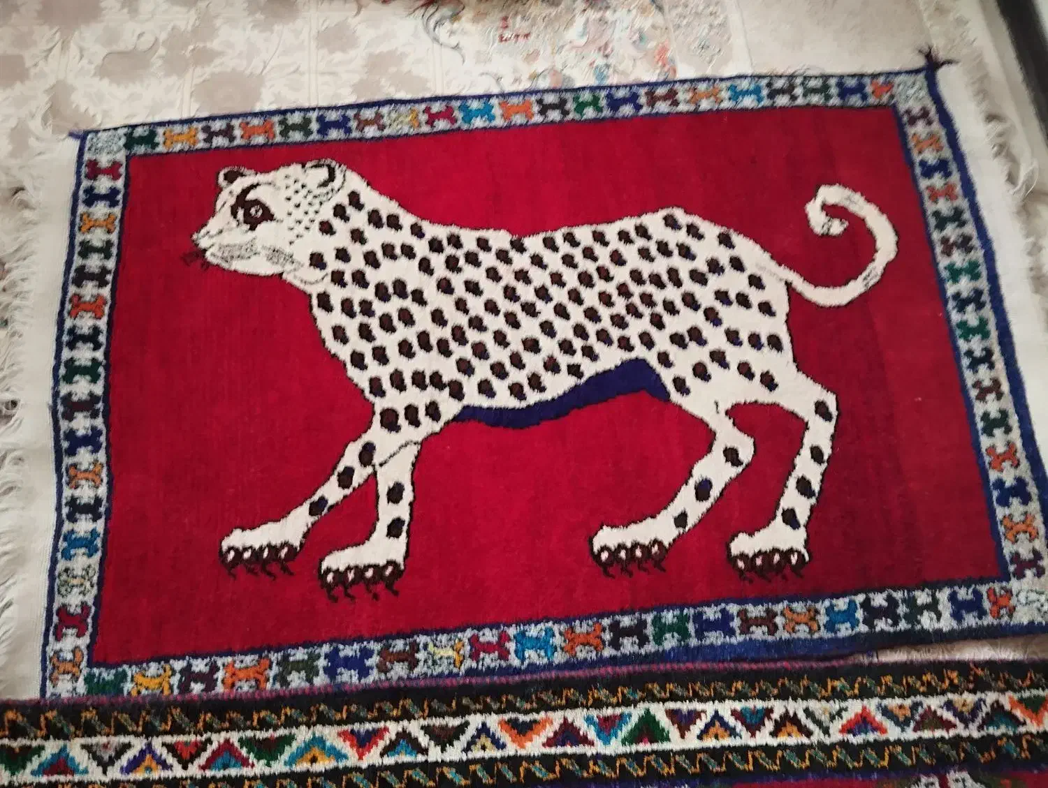 قالی دستباف قشقایی|فرش|صدرا-فارس, فاز ۲|دیوار