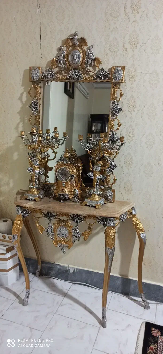 آینه شمعدان کارکرده|آینه|الوند, |دیوار