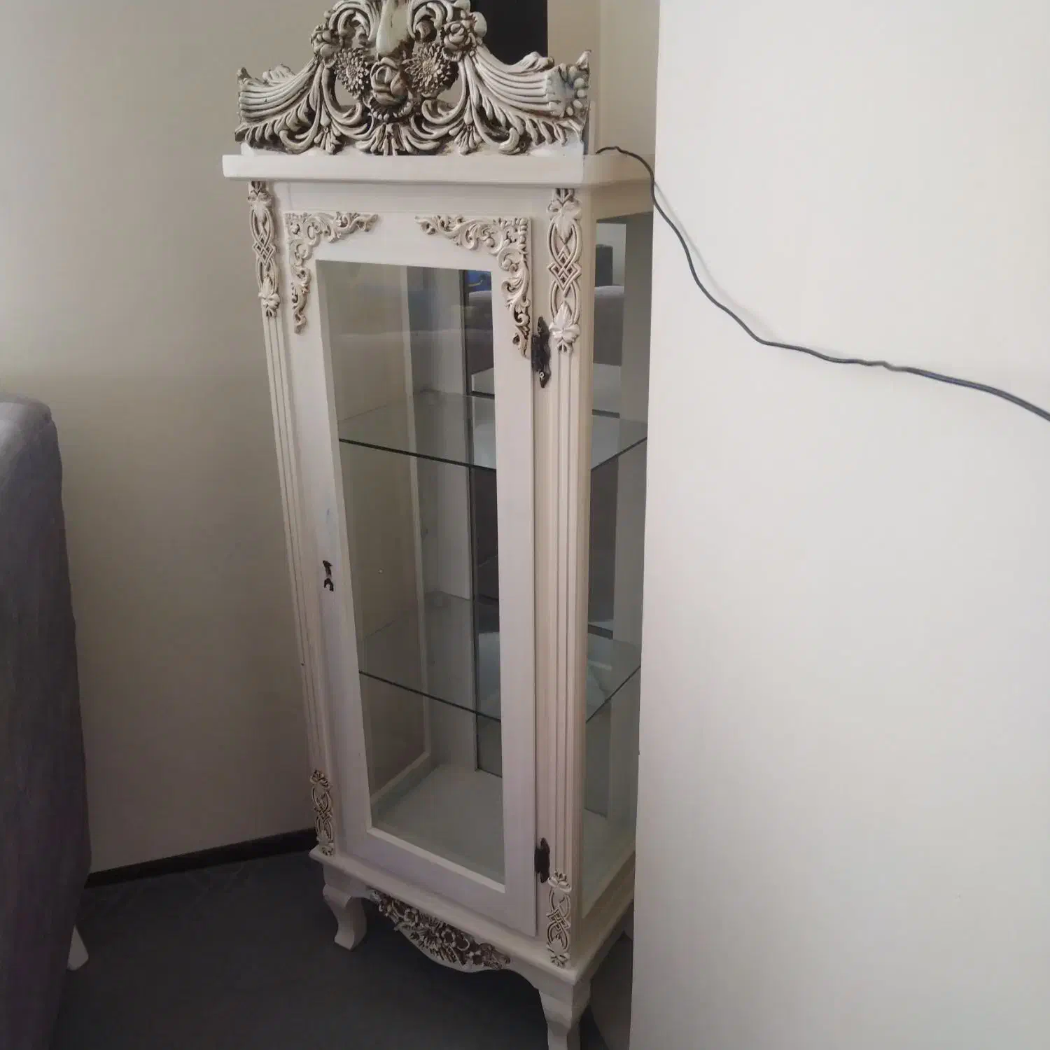 بوفه زیر تلویزیون|بوفه، ویترین، کنسول|حمیدیه, |دیوار