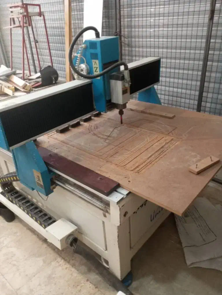 سی ان سی چوب ام دی اف mdf فلز|ماشین‌آلات صنعتی|گرگان, |دیوار