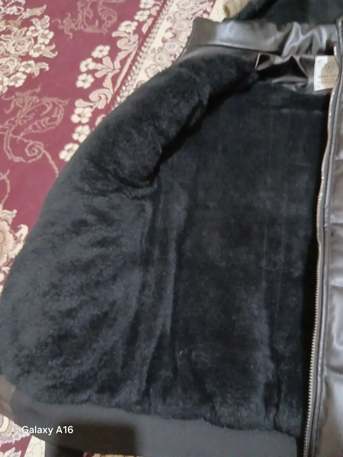 کاپشن چرم پفی|لباس|شیروان (خراسان), |دیوار