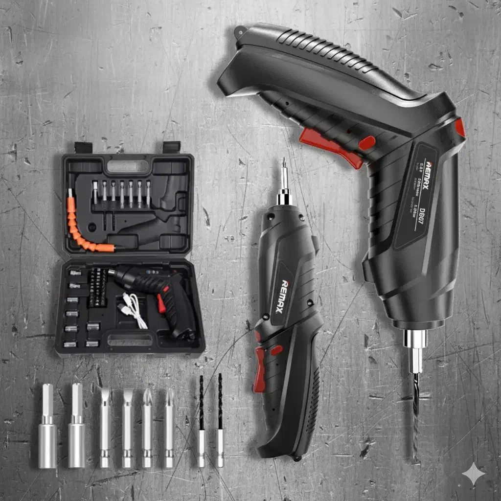 سبک، قوی، ۴۷ پارچ/دریل شارژی مدل GripForce8012|مصالح و تجهیزات ساختمان|بم, |دیوار