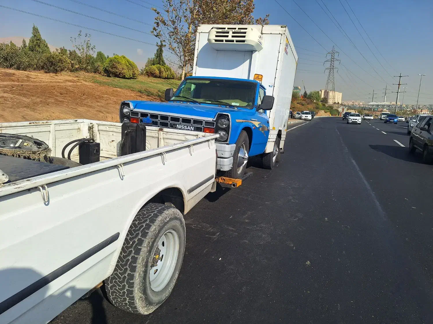 امداد خودرو جرثقیل چرخگیر یدک کش (شبانه روزی)|خدمات حمل و نقل|تهران, جنت‌آباد شمالی|دیوار