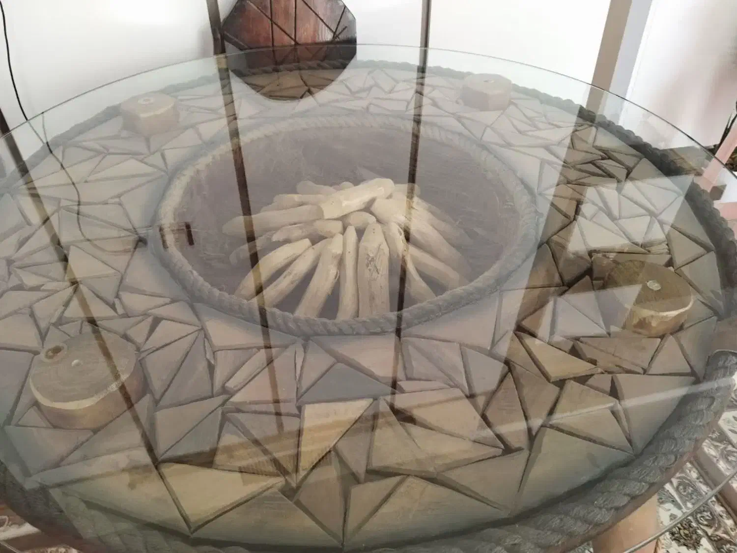 میز  صبحانه خوری دست ساز|میز و صندلی غذاخوری|اصفهان, قهجاورستان|دیوار