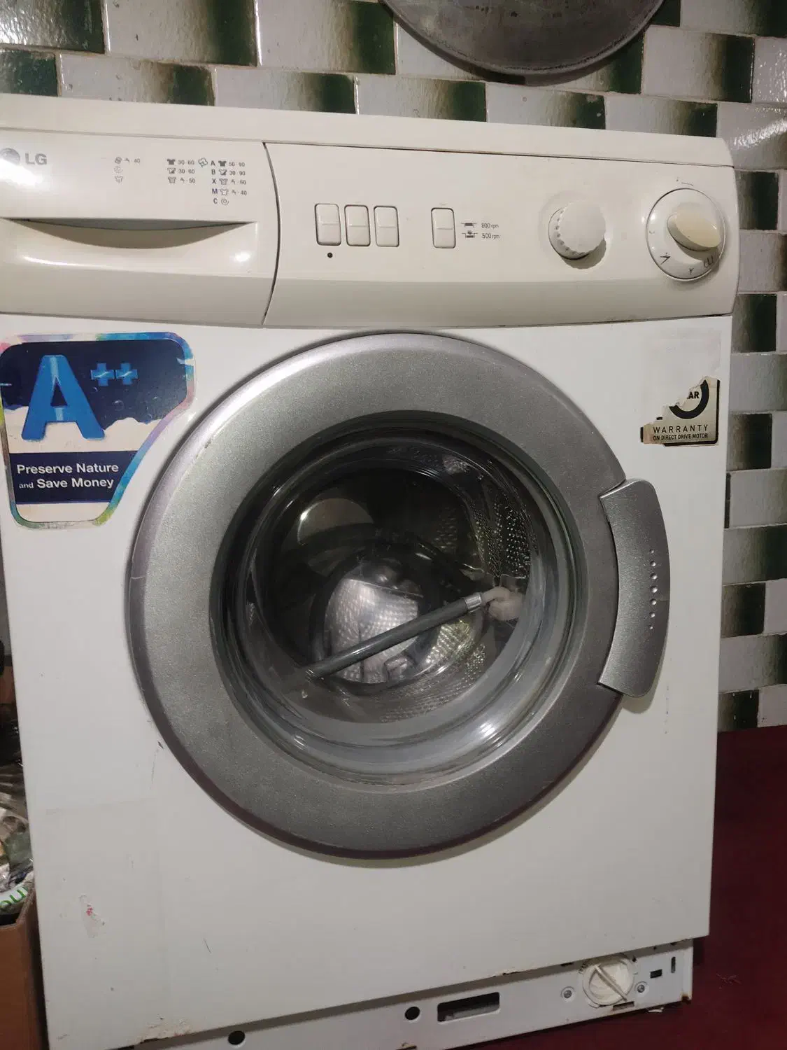 لباسشویی الجی 7کیلو|ماشین لباسشویی و خشک‌کن لباس|رباط‌کریم, الارد|دیوار