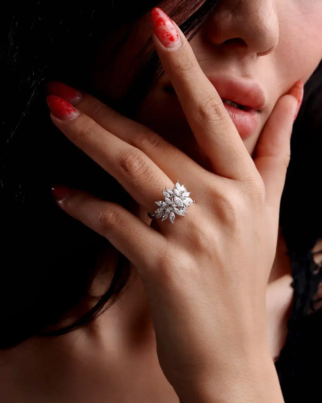 دستبند نقره رز سفید مستقیم از کارگاه نقره31870-970|بدلیجات|تبریز, |دیوار