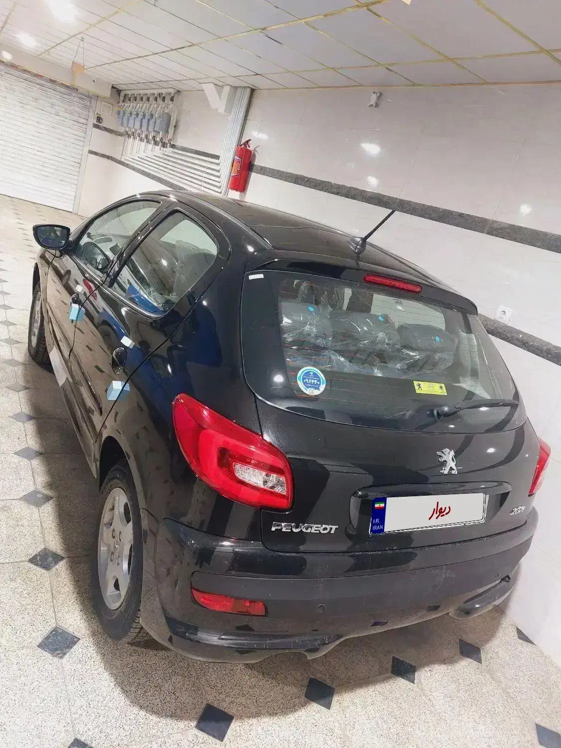 207 پانا اتومات خشک|خودرو سواری و وانت|همدان, |دیوار