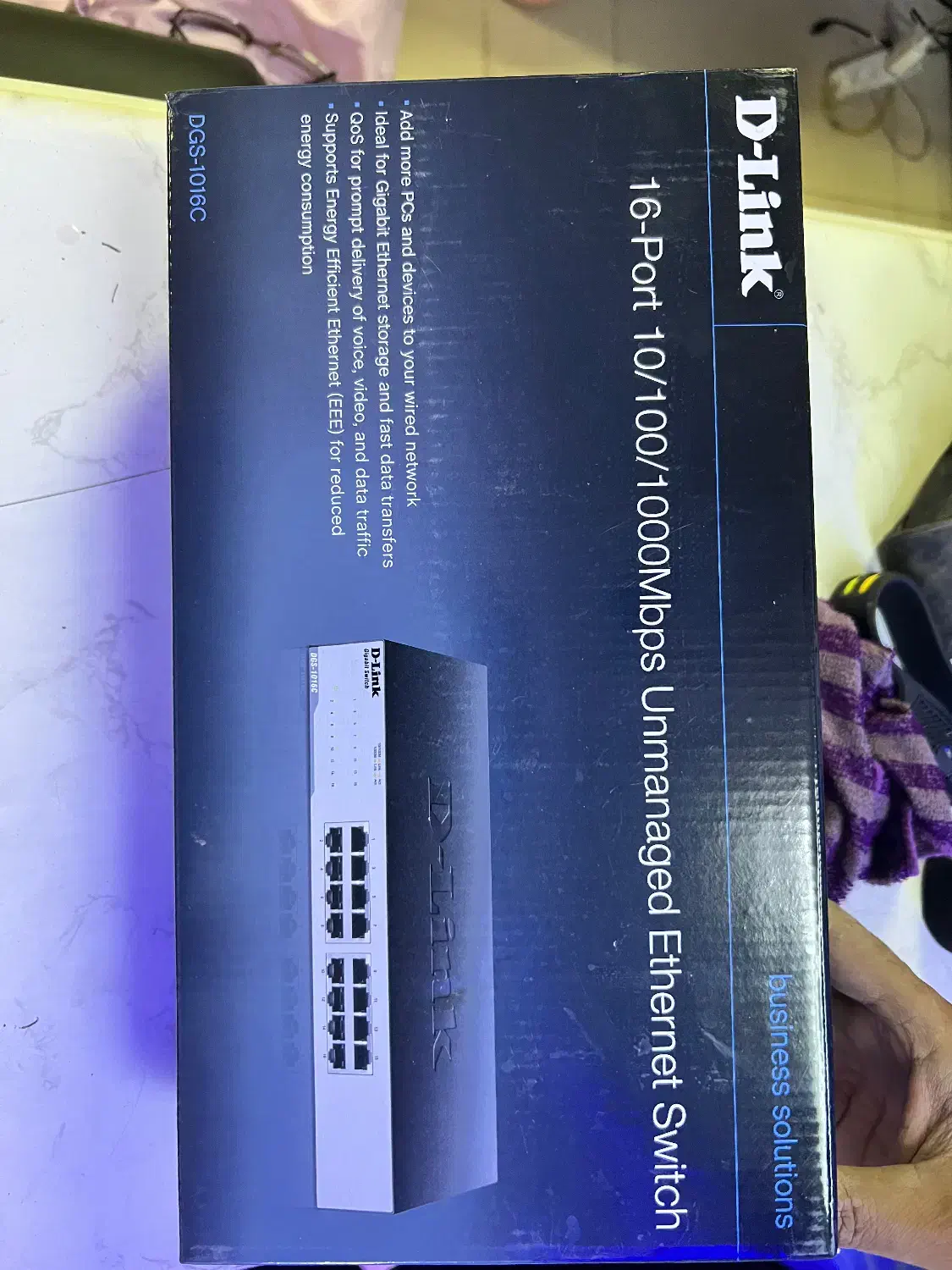 سوئیچ ۱۶ پورت دی لینک|مودم و تجهیزات شبکه|بافق, |دیوار