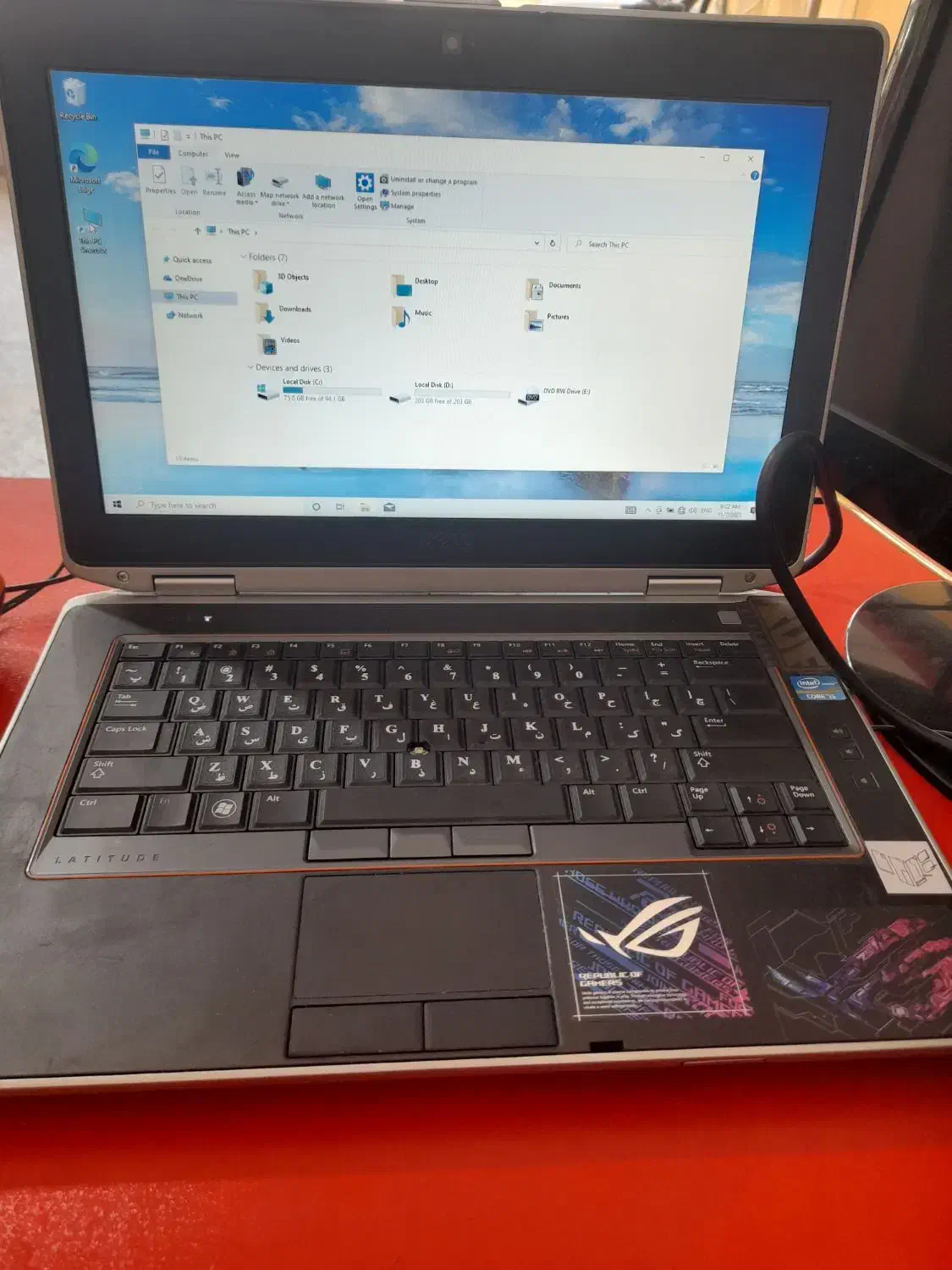 لپ تاپ دل i5|رایانه همراه|پارس‌آباد, |دیوار