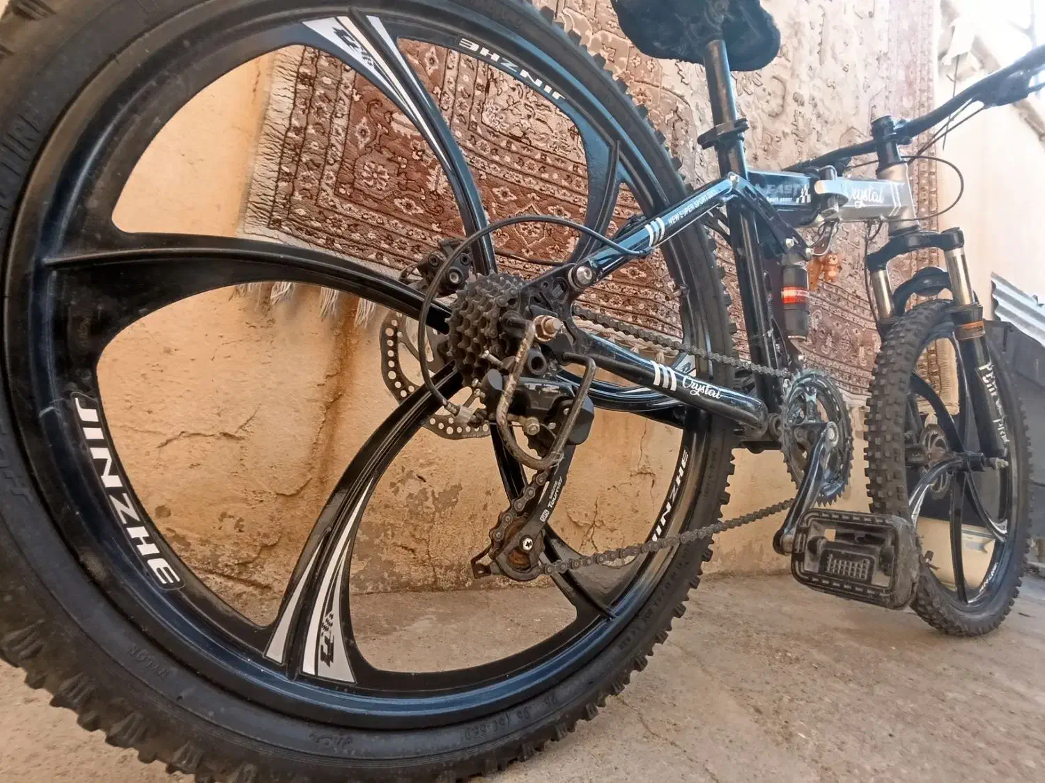 دوچرخه 26 تاشو مدل کریستال|دوچرخه، اسکیت، اسکوتر|شوش, |دیوار