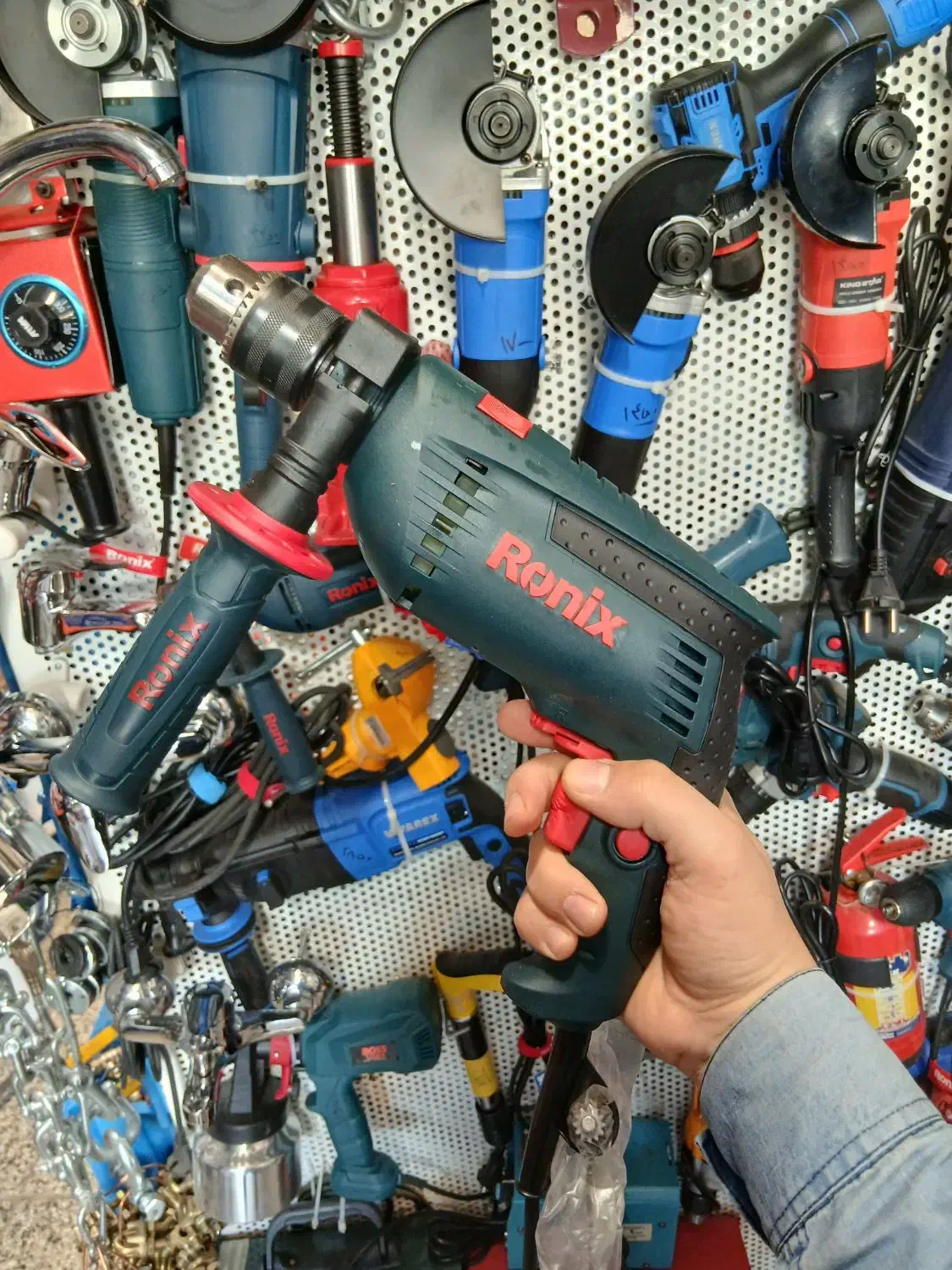 دریل مته رونیکس ۸۵۰وات با ۱/۶۰۰/۰۰۰تخفیف|ابزارآلات|ایلام, |دیوار