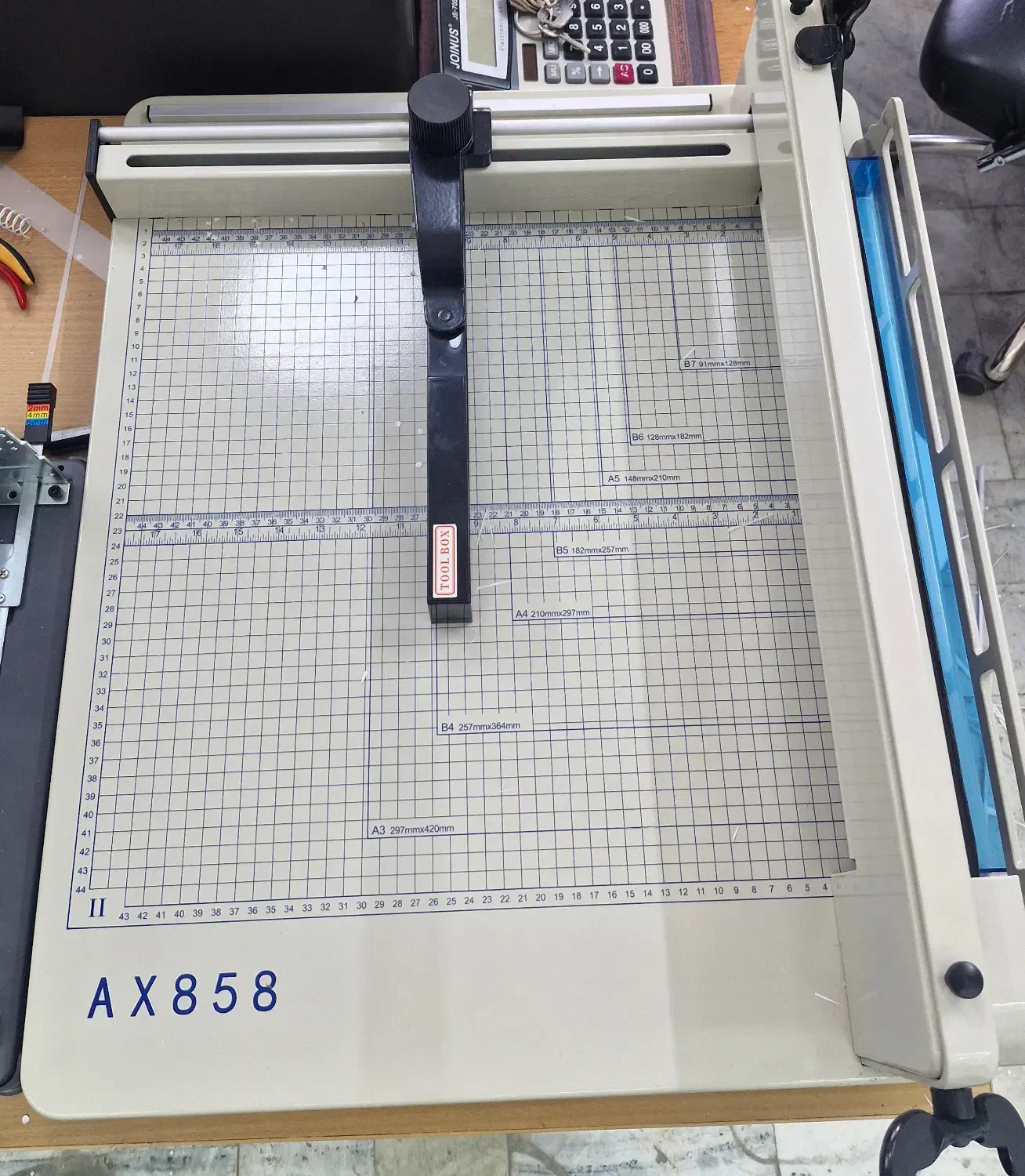 دستگاه کاتر دستی مدل AX 858 کم کار|پرینتر، اسکنر، کپی، فکس|دماوند, گیلاوند|دیوار