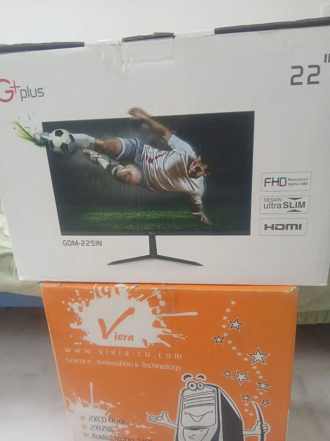 مانیتور جی پلاس ۲۲ اینچ|قطعات و لوازم جانبی رایانه|ارومیه, |دیوار