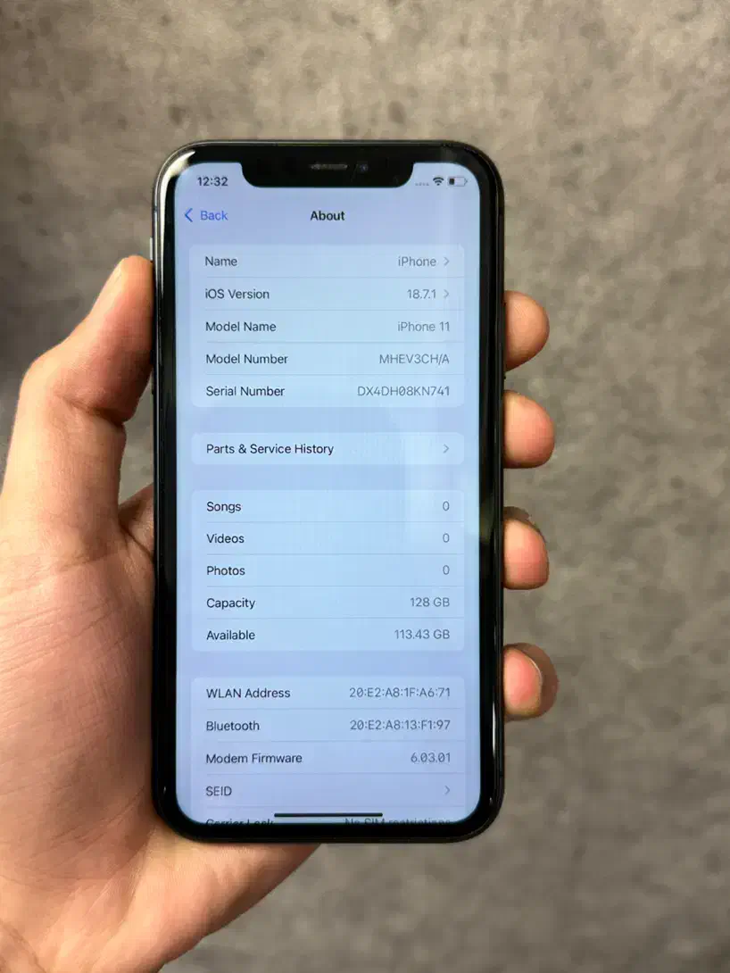 ایفون ۱۱ نرمال ۱۲۸ گیگ ch|موبایل|رشت, لاکانی|دیوار