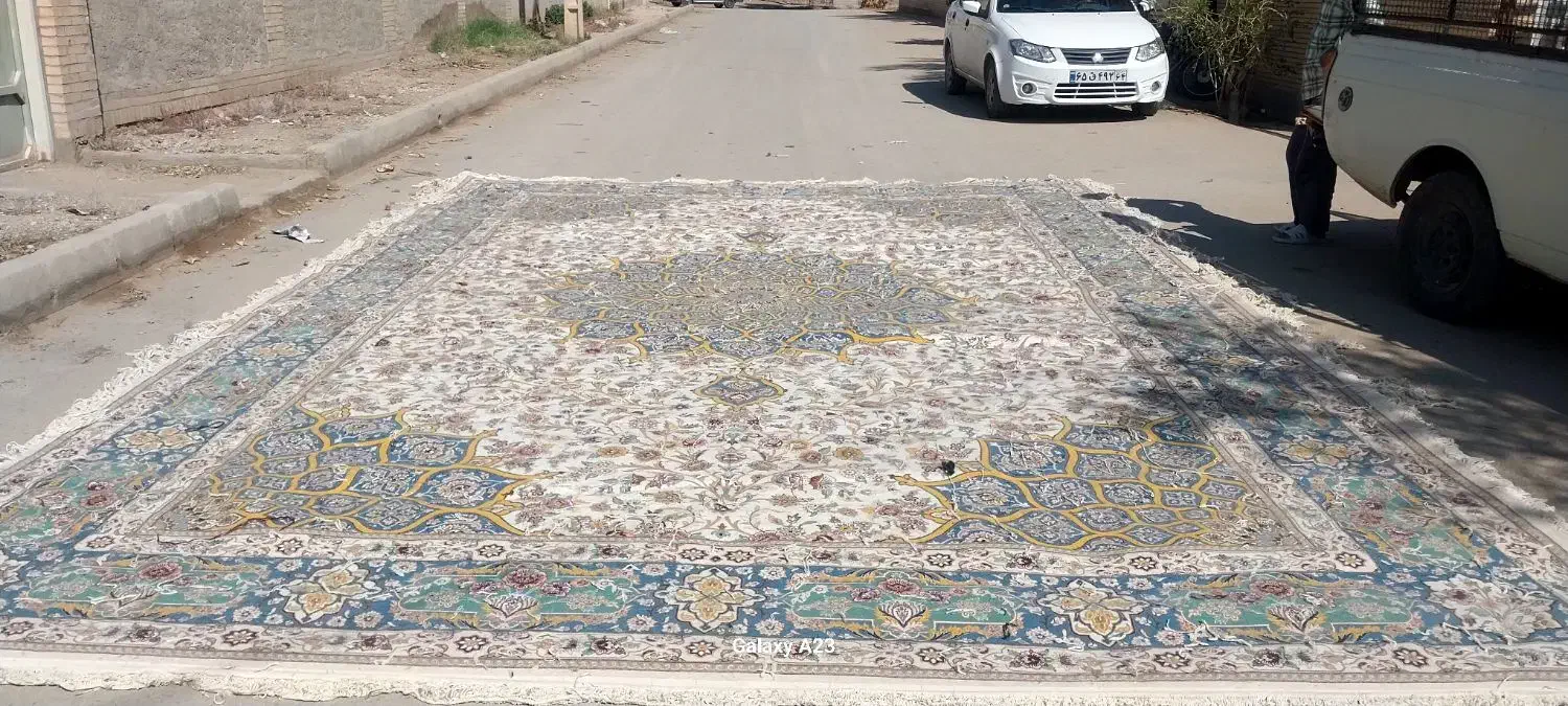 فرش دستبافت ۲۴ متری طرح اصفهان|فرش|تهران, مخصوص|دیوار