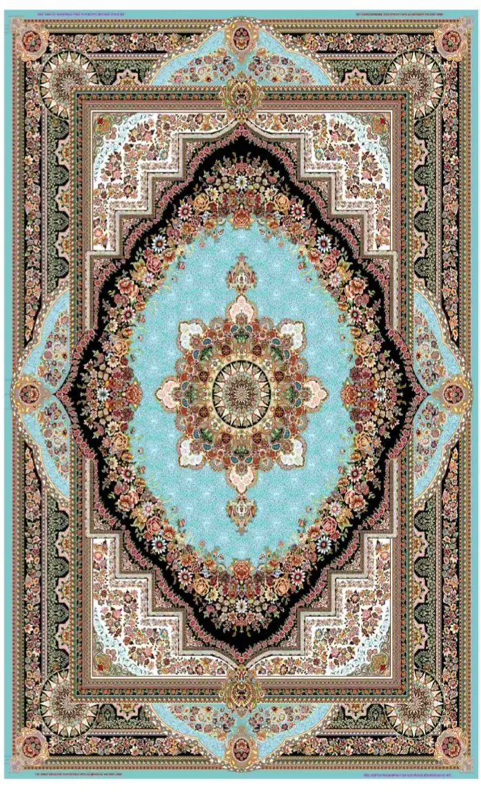 فرش۶ متری ۷۰۰ شانه کاشان ( یک جفت نو )|فرش|اردبیل, |دیوار