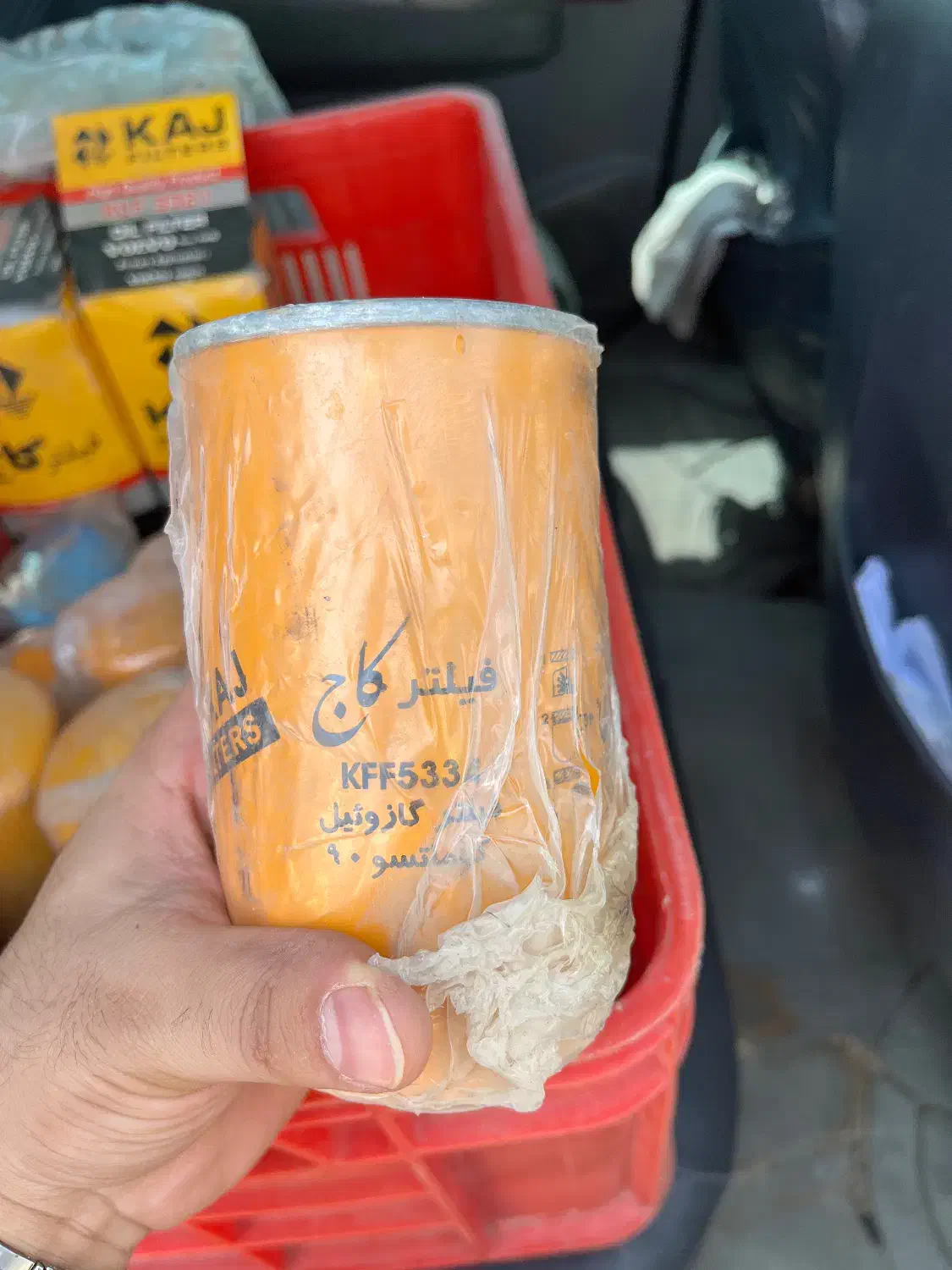 فیلتر روغن و گازویل کوماتسو۹۰|قطعات یدکی و لوازم جانبی|اهواز, کوی شاهد|دیوار