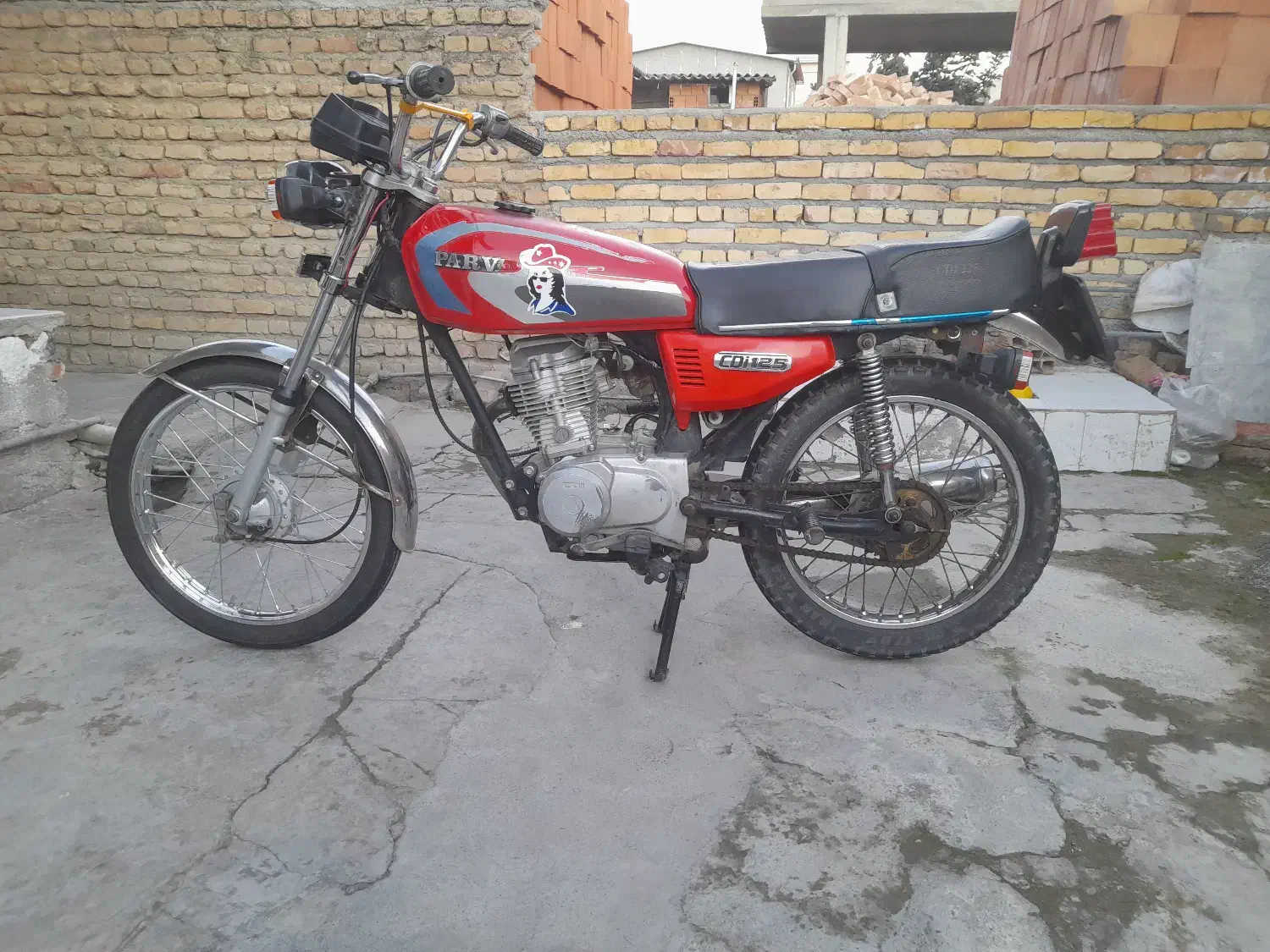 موتور125مزاییده بابرگه معتبر|موتورسیکلت|بندر ترکمن, |دیوار