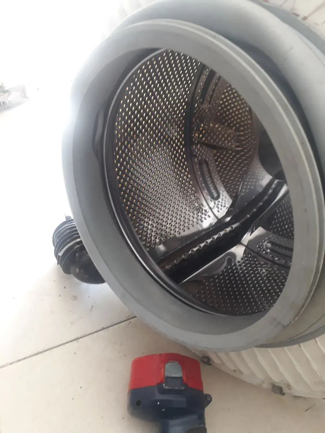 دیگ لباسشوی ابسال بلبرنگ بشرط سالم بی صدا|ماشین لباسشویی و خشککن لباس|قم, علی آباد|دیوار