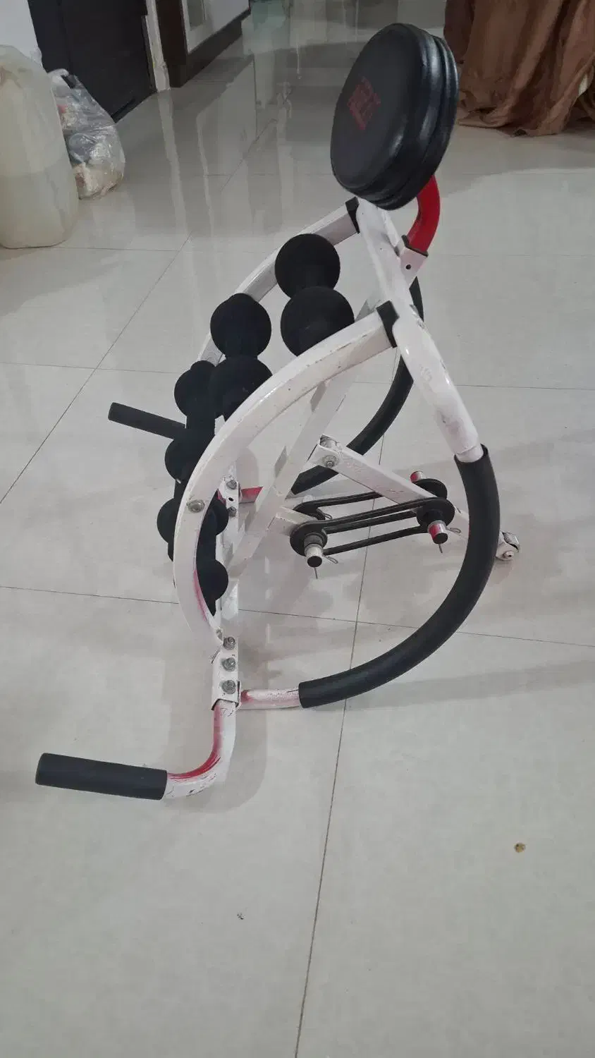 دراز و نشست|تجهیزات ورزشی|قم, باغ کرباسی|دیوار