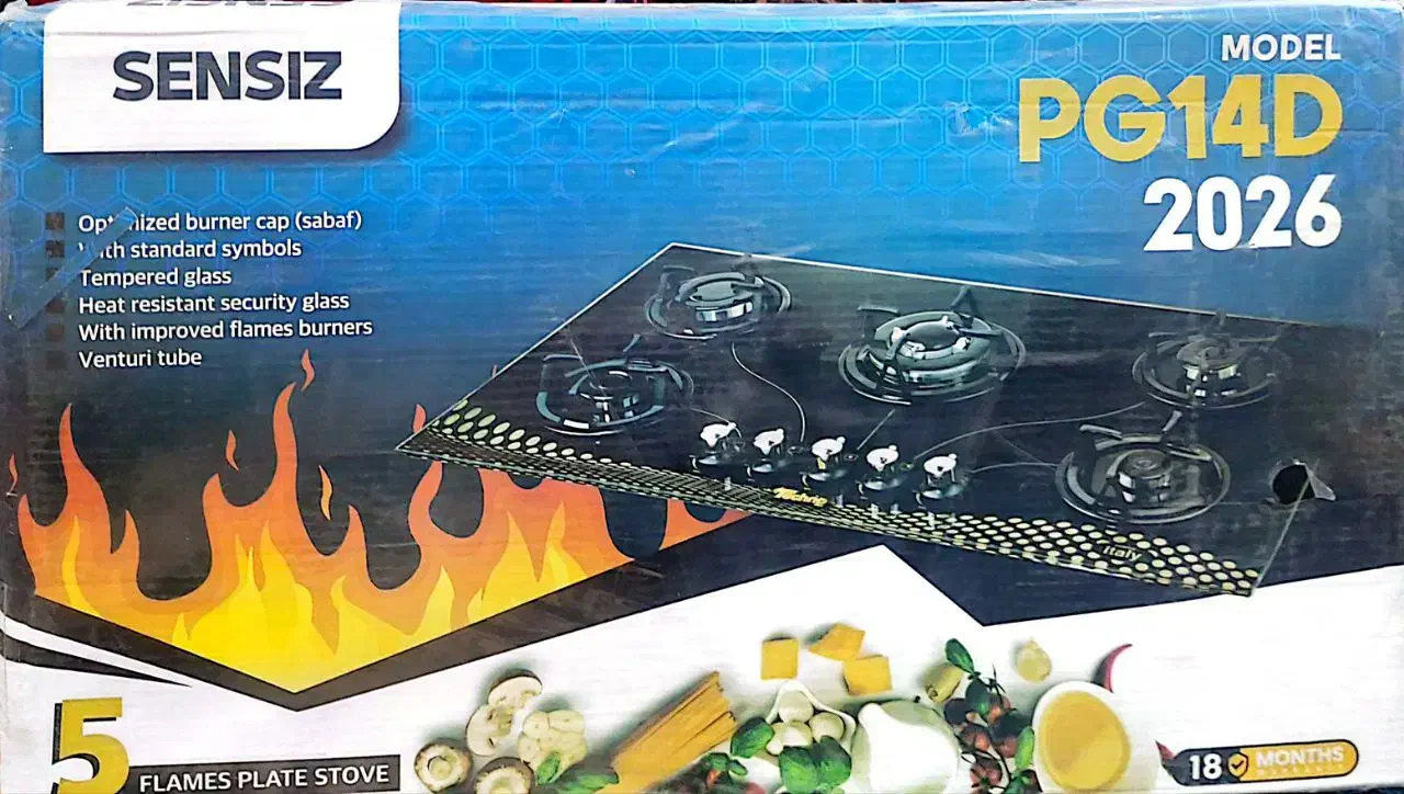 گاز رومیزی صفحه ای نو|اجاق گاز و لوازم برقی پخت‌وپز|یاسوج, |دیوار